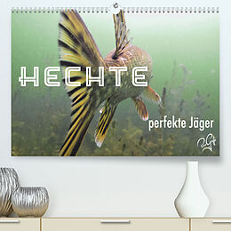Kalender Hechte - perfekte Jäger (Premium, hochwertiger DIN A2 Wandkalender 2022, Kunstdruck in Hochglanz) von Petragrafie143