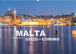Kalender Malta - Gozo und Comino (Wandkalender 2022 DIN A2 quer) von Peter Schickert