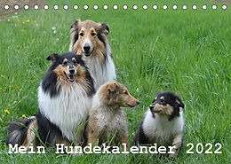 Kalender Mein Hundekalender 2022 (Tischkalender 2022 DIN A5 quer) von Heidi Bollich