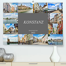 Kalender Konstanz Stadtansichten (Premium, hochwertiger DIN A2 Wandkalender 2022, Kunstdruck in Hochglanz) von Dirk Meutzner