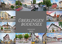 Kalender Überlingen Bodensee Impressionen (Wandkalender 2022 DIN A2 quer) von Dirk Meutzner