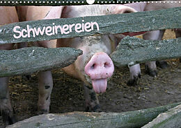Kalender Schweinereien (Wandkalender 2022 DIN A3 quer) von Martina Berg
