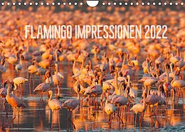Kalender Flamingo Impressionen 2022 (Wandkalender 2022 DIN A4 quer) von Ingo Gerlach