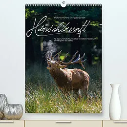 Kalender Emotionale Momente: Hirschbrunft (Premium, hochwertiger DIN A2 Wandkalender 2022, Kunstdruck in Hochglanz) von Ingo Gerlach GDT