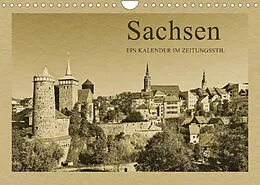 Kalender Sachsen (Wandkalender 2022 DIN A4 quer) von Gunter Kirsch