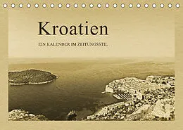 Kalender Kroatien (Tischkalender 2022 DIN A5 quer) von Gunter Kirsch