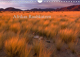 Kalender Afrikas Raubkatzen (Wandkalender 2022 DIN A4 quer) von Michael Voß
