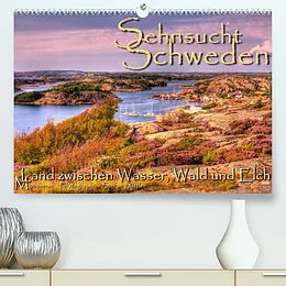 Kalender Sehnsucht Schweden - Sverige (Premium, hochwertiger DIN A2 Wandkalender 2022, Kunstdruck in Hochglanz) von Stefan Sattler