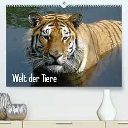 Kalender Welt der Tiere (Premium, hochwertiger DIN A2 Wandkalender 2022, Kunstdruck in Hochglanz) von Tanja Riedel