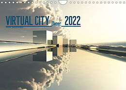 Kalender VIRTUAL CITY PLANER 2022 (Wandkalender 2022 DIN A4 quer) von Max Steinwald