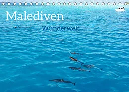 Kalender MALEDIVEN Wunderwelt (Tischkalender 2022 DIN A5 quer) von photografie-iam.ch