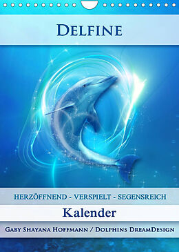 Kalender Delfine - Kalender (Wandkalender 2022 DIN A4 hoch) von Gaby Shayana Hoffmann