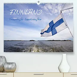 Kalender FINNLAND  Traumhafte Landschaften (CH - Version) (Premium, hochwertiger DIN A2 Wandkalender 2022, Kunstdruck in Hochglanz) von Melanie Viola