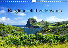 Kalender Berglandschaften Hawaiis (Wandkalender 2022 DIN A4 quer) von CrystalLights by Sylvia Seibl