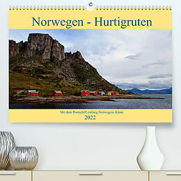 Kalender Norwegen - Hurtigruten (Premium, hochwertiger DIN A2 Wandkalender 2022, Kunstdruck in Hochglanz) von Borg Enders