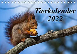 Kalender Tierkalender 2022 (Tischkalender 2022 DIN A5 quer) von Frank Tschöpe