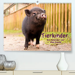Kalender Tierkinder (Premium, hochwertiger DIN A2 Wandkalender 2022, Kunstdruck in Hochglanz) von Uwe Kantz