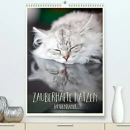 Kalender Zauberhafte Katzen - Familienplaner (Premium, hochwertiger DIN A2 Wandkalender 2022, Kunstdruck in Hochglanz) von Melanie Viola