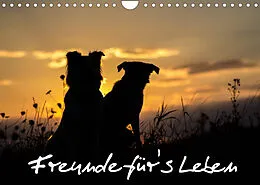 Kalender Hunde - Freunde für's Leben (Wandkalender 2022 DIN A4 quer) von Elke Schulz