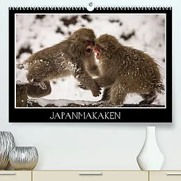 Kalender Japanmakaken (Premium, hochwertiger DIN A2 Wandkalender 2022, Kunstdruck in Hochglanz) von Thomas Schwarz Fotografie