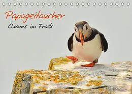 Kalender Papageitaucher - Clowns im Frack (Tischkalender 2022 DIN A5 quer) von Sylvia Hübinger