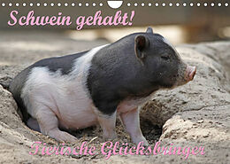 Kalender Schwein gehabt! (Wandkalender 2022 DIN A4 quer) von Antje Lindert-Rottke