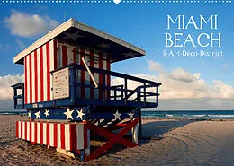 Kalender MIAMI BEACH & Art-Déco-District (Wandkalender 2022 DIN A2 quer) von Melanie Viola