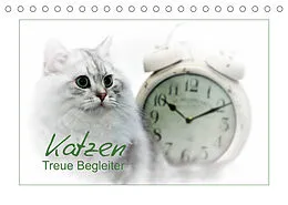 Kalender Katzen  Treue Begleiter (CH - Version) (Tischkalender 2022 DIN A5 quer) von Melanie Viola