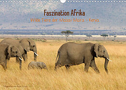 Kalender Faszination Afrika - wilde Tiere der Masai Mara - Kenia (Wandkalender 2022 DIN A3 quer) von Ralph Patzel