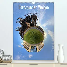 Kalender Dortmunder Welten (Premium, hochwertiger DIN A2 Wandkalender 2022, Kunstdruck in Hochglanz) von DerMische