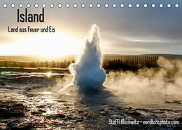 Kalender Island - Land aus Feuer und Eis (Tischkalender 2022 DIN A5 quer) von Steffi Blochwitz - nordlichtphoto.com