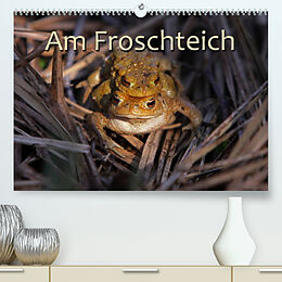 Kalender Am Froschteich (Premium, hochwertiger DIN A2 Wandkalender 2022, Kunstdruck in Hochglanz) von Martina Berg