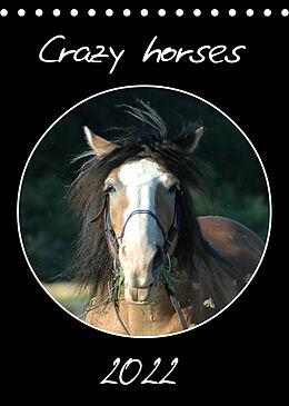 Kalender Crazy horses (Tischkalender 2022 DIN A5 hoch) von Claudia Lampert