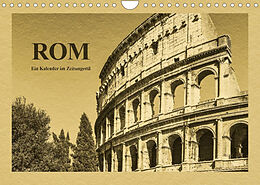 Kalender Rom-Ein Kalender im Zeitungsstil (Wandkalender 2022 DIN A4 quer) von Gunter Kirsch