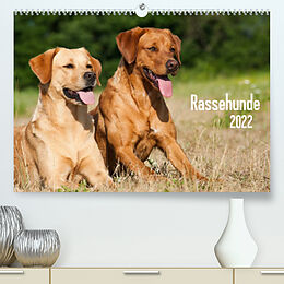 Kalender Rassehunde (Premium, hochwertiger DIN A2 Wandkalender 2022, Kunstdruck in Hochglanz) von Judith Dzierzawa