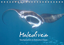 Kalender Malediven - Tauchparadies im Indischen Ozean (Tischkalender 2022 DIN A5 quer) von Juergen Schonnop