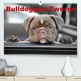Kalender Bulldoggen-Zwerge (Premium, hochwertiger DIN A2 Wandkalender 2022, Kunstdruck in Hochglanz) von Elisabeth Stanzer