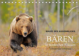 Kalender Magie des Augenblicks - Bären in nordischen Wäldern (Tischkalender 2022 DIN A5 quer) von Winfried Wisniewski