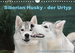 Kalender Siberian Husky - der Urtyp (Wandkalender 2022 DIN A4 quer) von Michael Ebardt