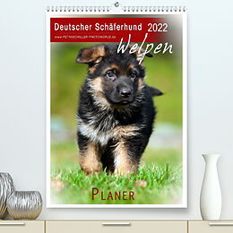 Kalender Deutscher Schäferhund - Welpen, Planer (Premium, hochwertiger DIN A2 Wandkalender 2022, Kunstdruck in Hochglanz) von Petra Schiller