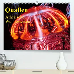Kalender Quallen  Ätherische Wunderwesen (Premium, hochwertiger DIN A2 Wandkalender 2022, Kunstdruck in Hochglanz) von Elisabeth Stanzer