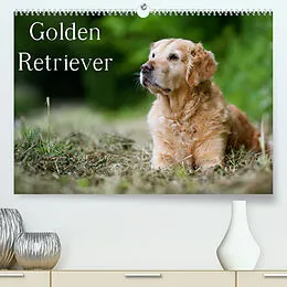 Kalender Golden Retriever (Premium, hochwertiger DIN A2 Wandkalender 2022, Kunstdruck in Hochglanz) von Nicole Noack