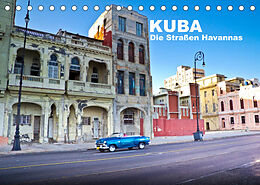 Kalender Kuba - Die Straßen Havannas (Tischkalender 2022 DIN A5 quer) von Marco Thiel