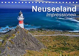 Kalender Neuseeland  Impressionen (Tischkalender 2022 DIN A5 quer) von Elisabeth Stanzer