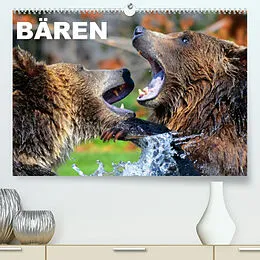 Kalender Bären (Premium, hochwertiger DIN A2 Wandkalender 2022, Kunstdruck in Hochglanz) von Elisabeth Stanzer