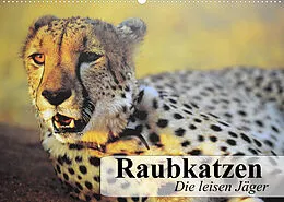Kalender Raubkatzen. Die leisen Jäger (Wandkalender 2022 DIN A2 quer) von Elisabeth Stanzer