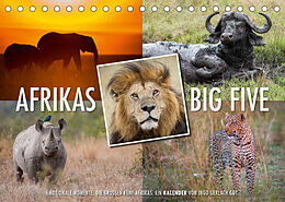 Kalender Emotionale Momente: Afrikas Big Five (Tischkalender 2022 DIN A5 quer) von Ingo Gerlach GDT