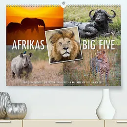 Kalender Emotionale Momente: Afrikas Big Five / CH-Version (Premium, hochwertiger DIN A2 Wandkalender 2022, Kunstdruck in Hochglanz) von Ingo Gerlach GDT