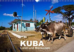 Kalender KUBA - Land und Menschen (Wandkalender 2022 DIN A3 quer) von Marco Thiel (www.folkshow.de)