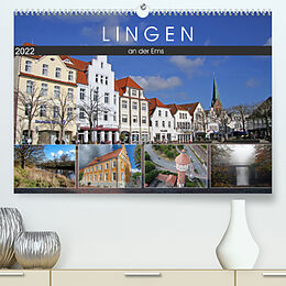 Kalender LINGEN an der Ems (Premium, hochwertiger DIN A2 Wandkalender 2022, Kunstdruck in Hochglanz) von SchnelleWelten